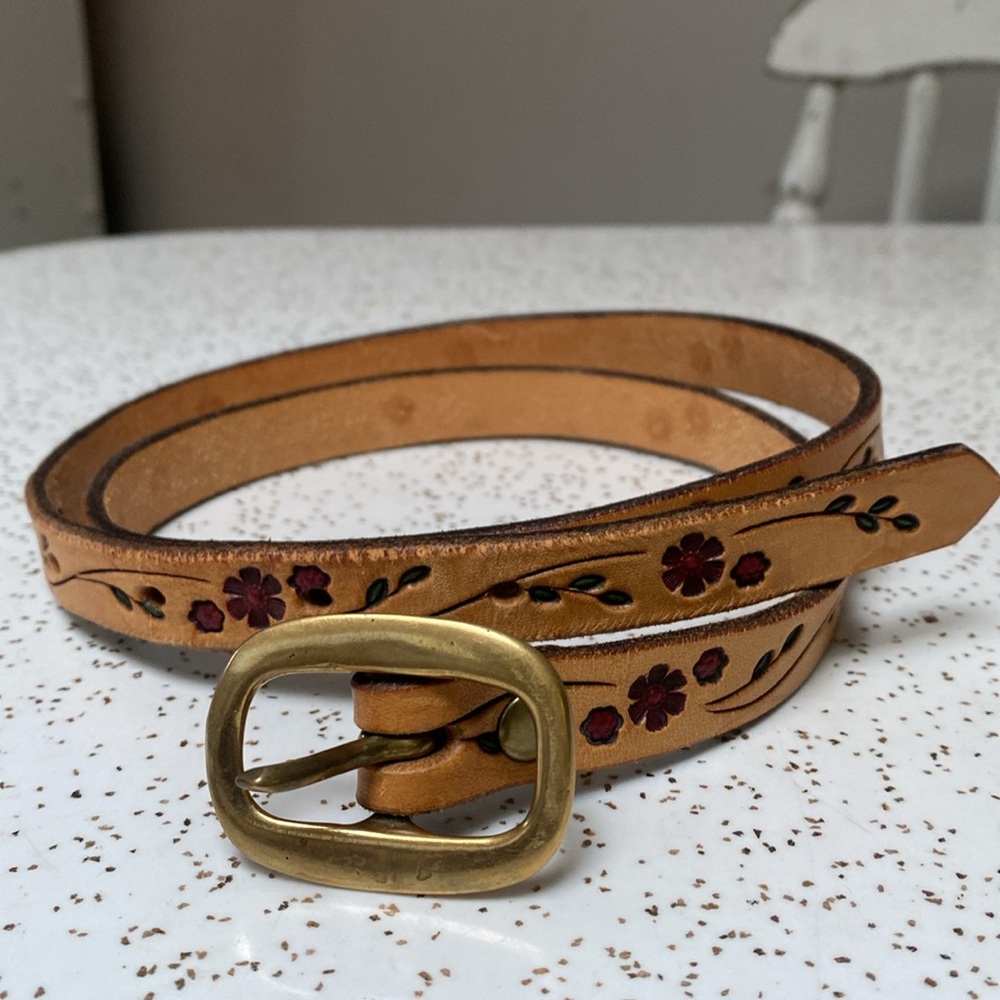 Small Leather Belt